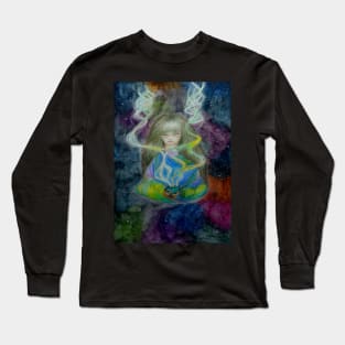 Tea Woman Long Sleeve T-Shirt